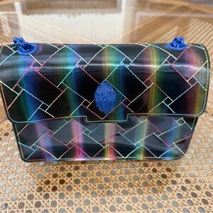 Kurt Geiger Kensington Transparent Rainbow Bag